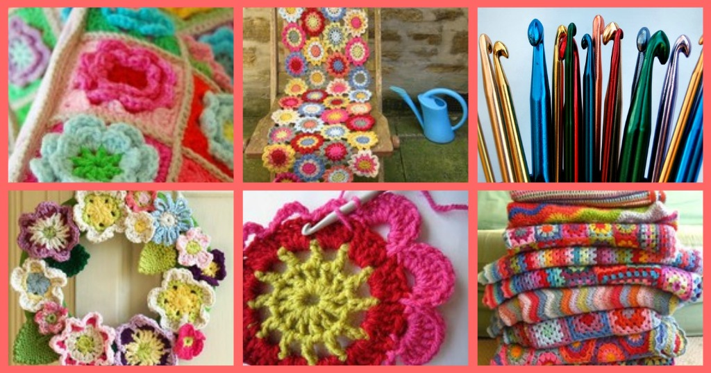 crochet collage